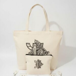 Amazigh Tote Sac Shopping Bag Berbère Yaz Symbole
