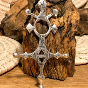 Amazigh Tuareg Symbolic Metal Necklace for Everyday Jewelry Styling