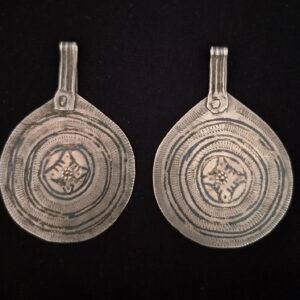 Amazigh Antique Silver Pendant Set Necklace Design lot