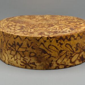 Berber Bendir Drum Hand-Painted Hamsa Hand Leather Wooden