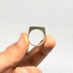 Berber Handmade Brass Copper Yaz Symbol Vintage Ring
