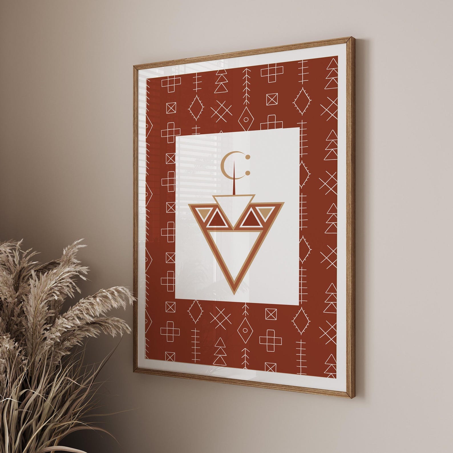 Amazigh Tazerzite Wall Art for Everyday Heritage Style
