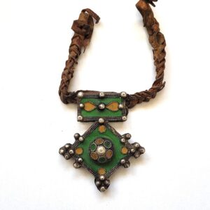 Amazigh Antique Rare Tribal Cross Silver Pendant Antiquité