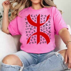 Berber Kabyle Tifinagh Amazigh Yaz Symbol Tattoo Art T-Shirt