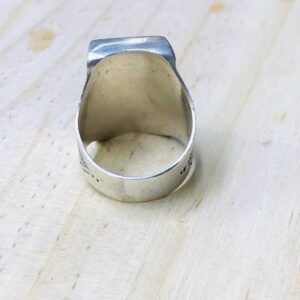 Amazigh Gravure amazighe Ring Silver Tribal Touareg Berbère