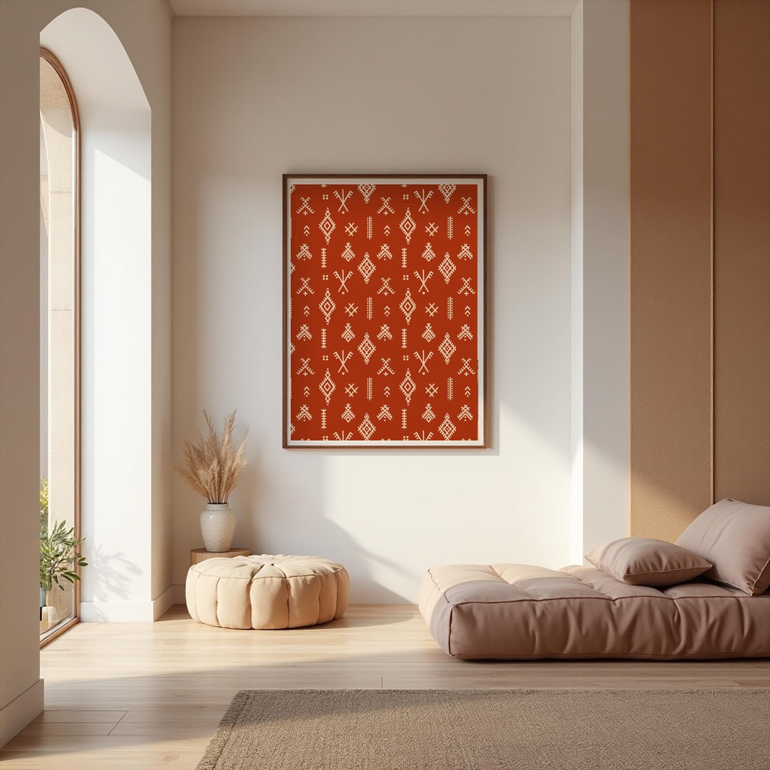 Amazigh Berber Symbol Poster Printable Cultural Wall Art Download