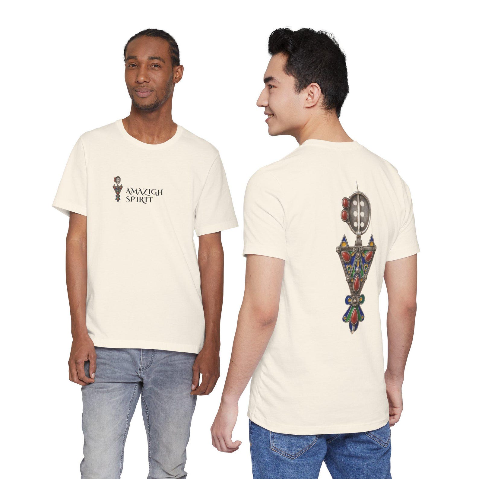 Berber Spirit T-shirt Soft Cotton Heritage Graphic Shirt
