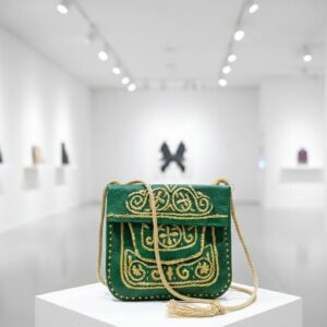 Berber Agrab Leather Handmade Souss Pouch Traditional Bag
