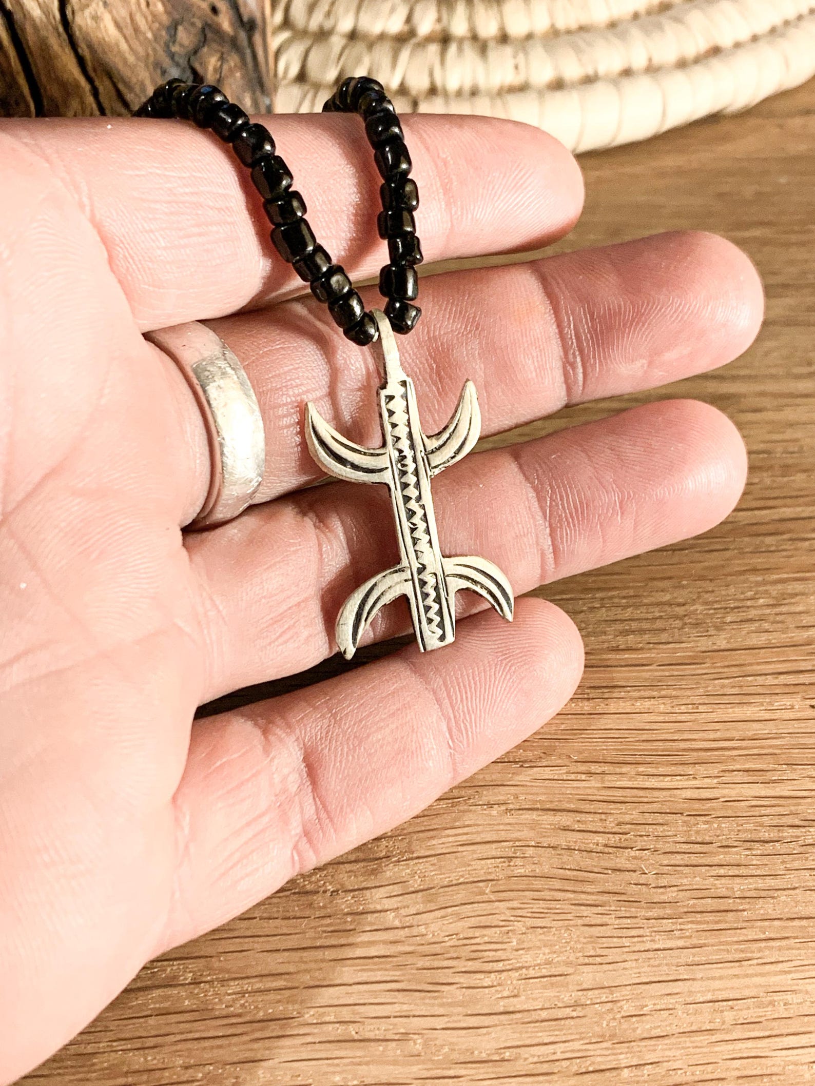Amazigh Aza Yaz Symbol Necklace for Everyday Personal Styling