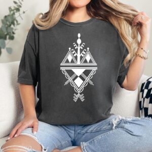 Amazigh Yaz Berber Kabyle Tifinagh Symbol Art Graphic T-Shirt