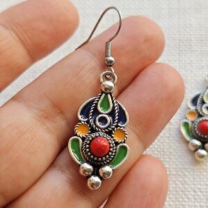 Amazigh Bijou berbère- ethnique- kabyle- boucles d Earrings