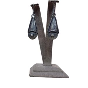 Berber Silver Handmade Tribal Jewelry Tiznit Morocco Earrings