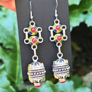 Amazigh Magnifiques boucles d oreilles kabyles métal Earrings