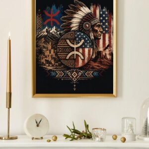 Berber American Heritage PNG Shirt for Everyday Personal Clothing Styling