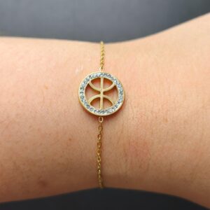 Amazigh Yaz Tifinagh Symbol Bracelet for Everyday Styling