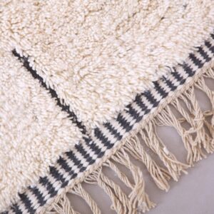Custom Amazigh Berber Handmade Wool Living Room Geometric Rug