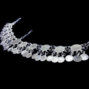 Amazigh Traditional Bridal Jewelry White Stainless Steel Headband