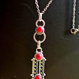 Amazigh Yaz Tifinagh Kabyle Berber Stainless Steel Men's Pendant Necklace