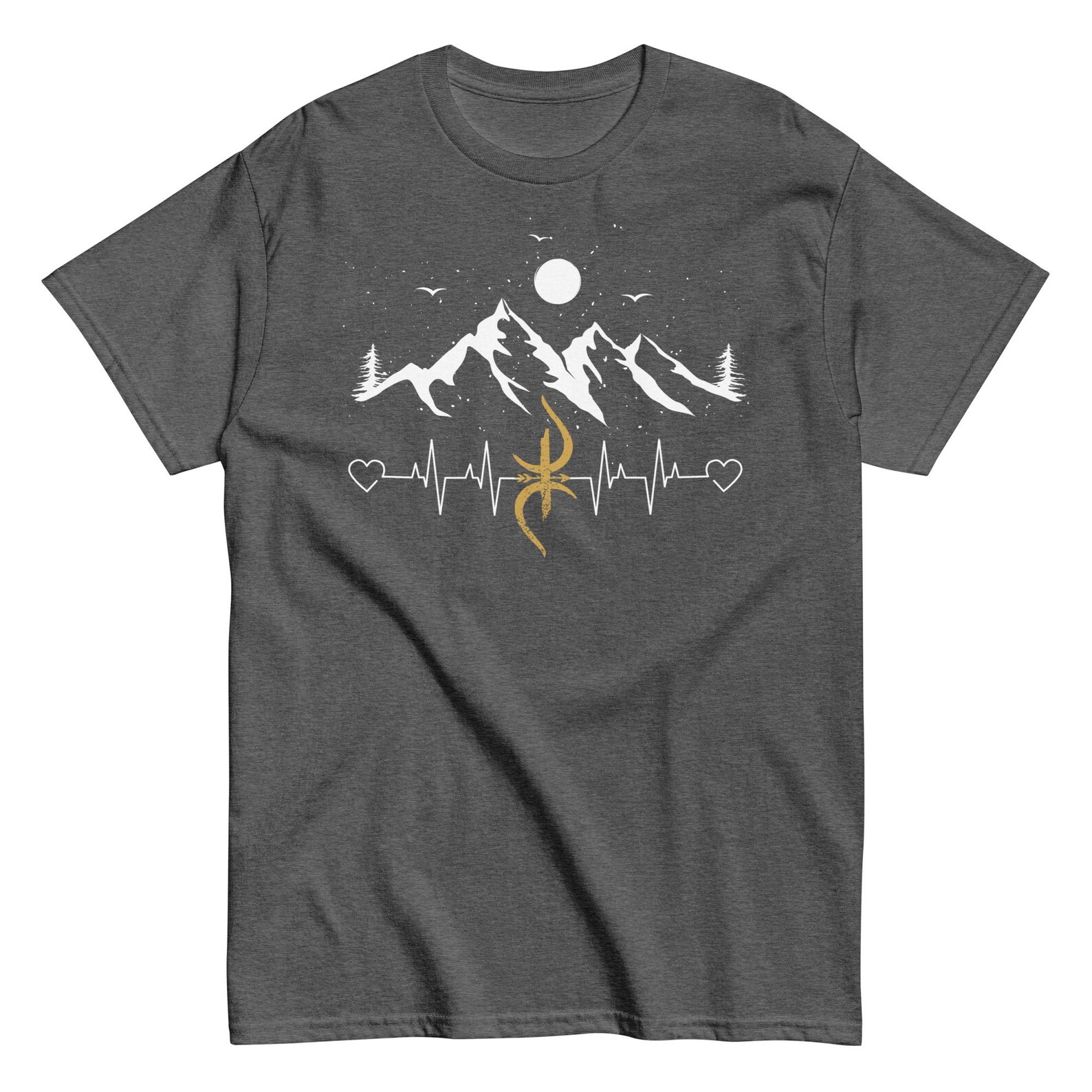 Berber Kabyle Tifinagh Amazigh Yaz Symbol Cultural Flag T-Shirt