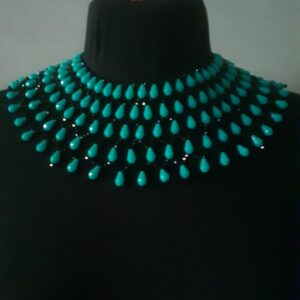 Amazigh Handmade Beaded Choker Tribal Ethnic Jewelry Necklace