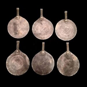 Amazigh Antique Silver Pendant Set For Necklace lot