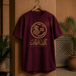Berber Coin Kouz N Taryaline Calligraphy Tee Shirt