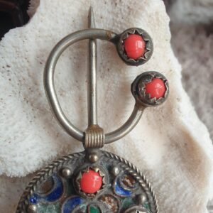 Amazigh Fibule kabyle berbère Silver Tabzimt Traditional broche