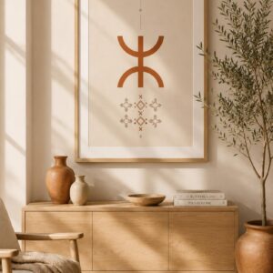 💾 Amazigh Symbols Collection Tifinagh Wall Art Design Set