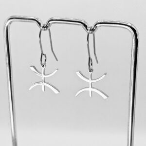 Amazigh YAZ Tifinagh Stainless Steel Earrings Adaptation Boucles