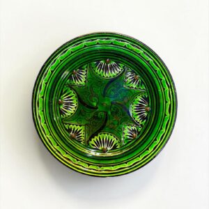 Amazigh Handmade Ceramic Plate Mini Traditional Tagine Set