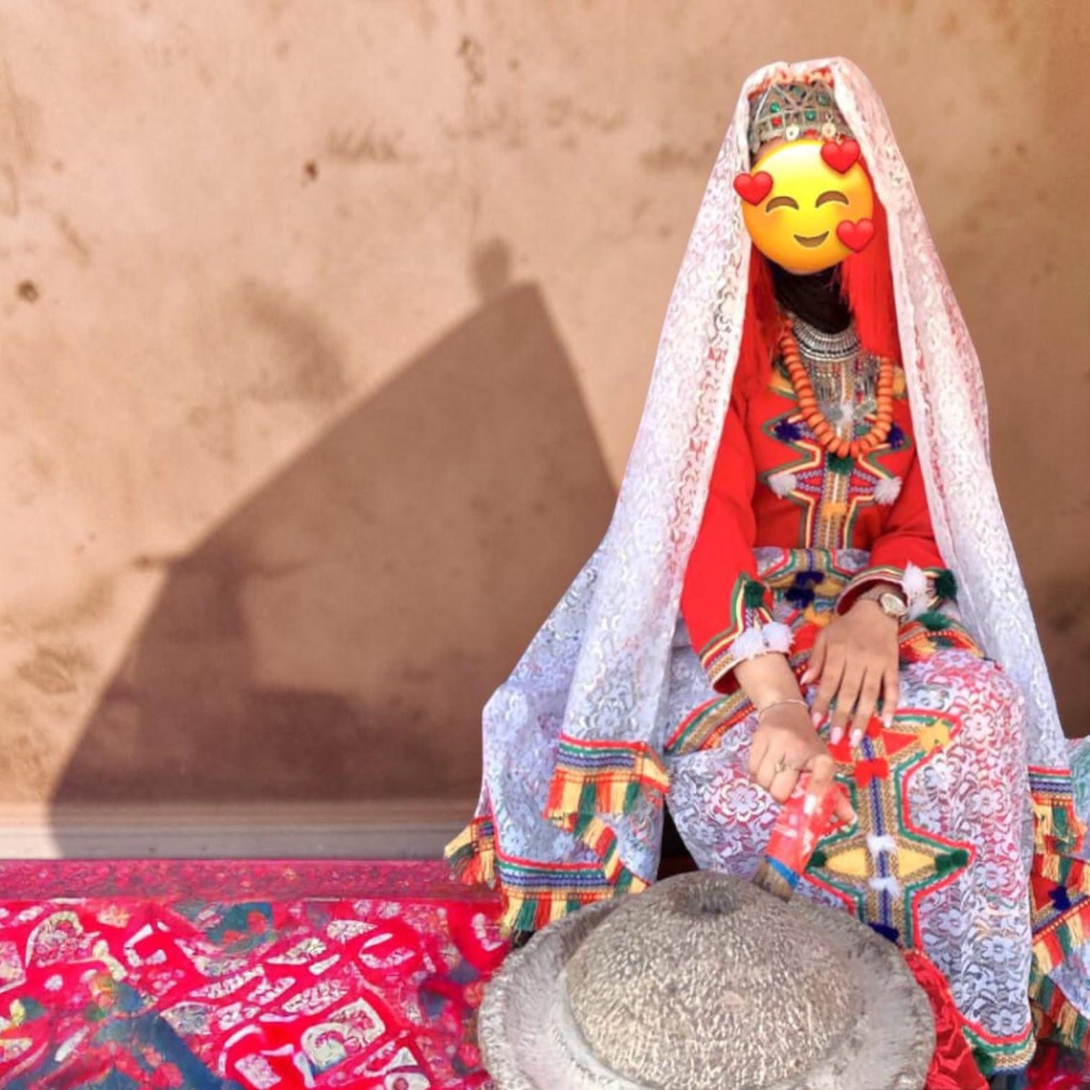 Berber Authentic Traditional Dress Handmade s Folk Kaftan