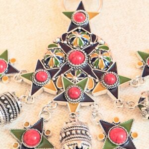 Amazigh Magnifique broche berbère Women ethnique- Jewelry amazighs