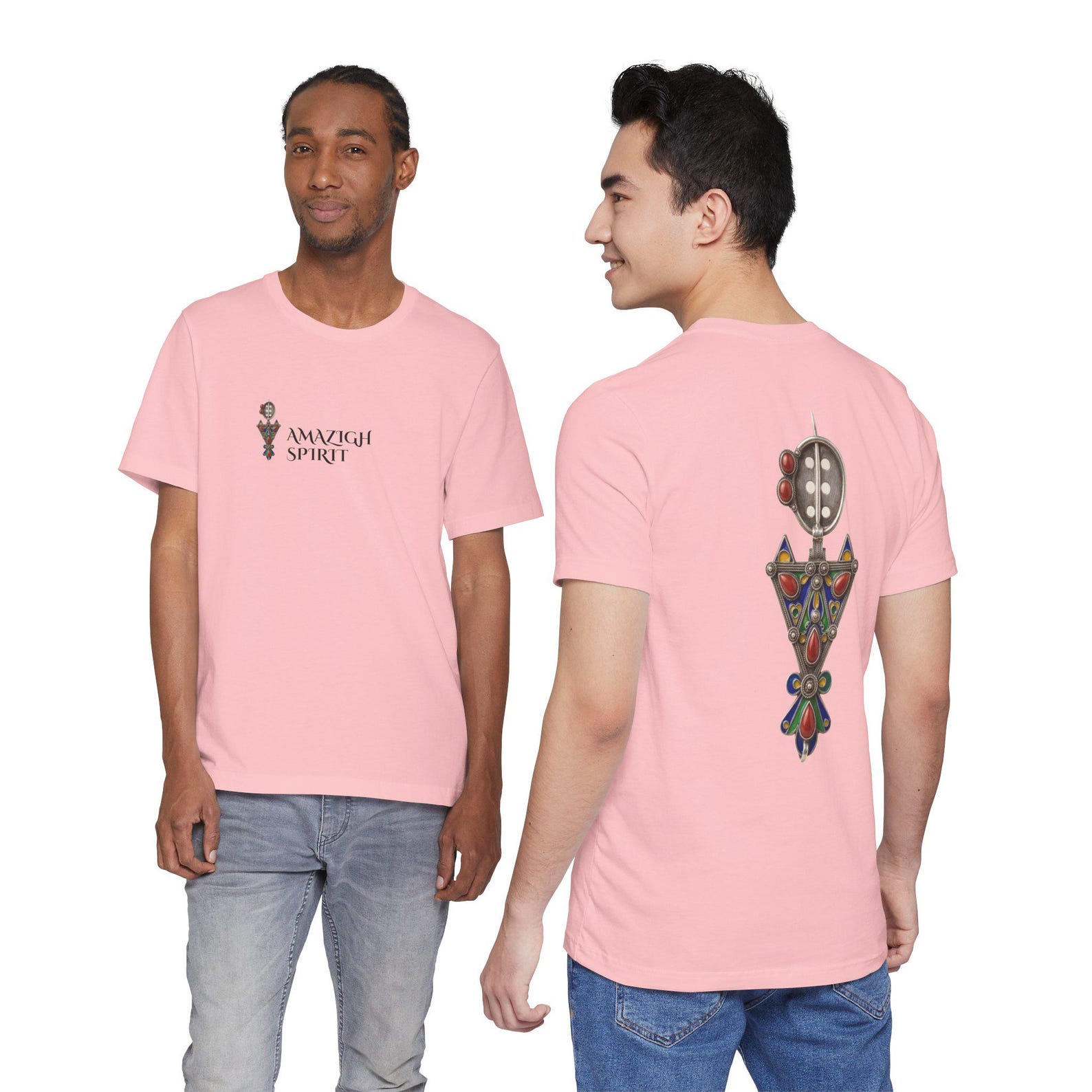 Berber Spirit T-shirt Soft Cotton Heritage Graphic Shirt