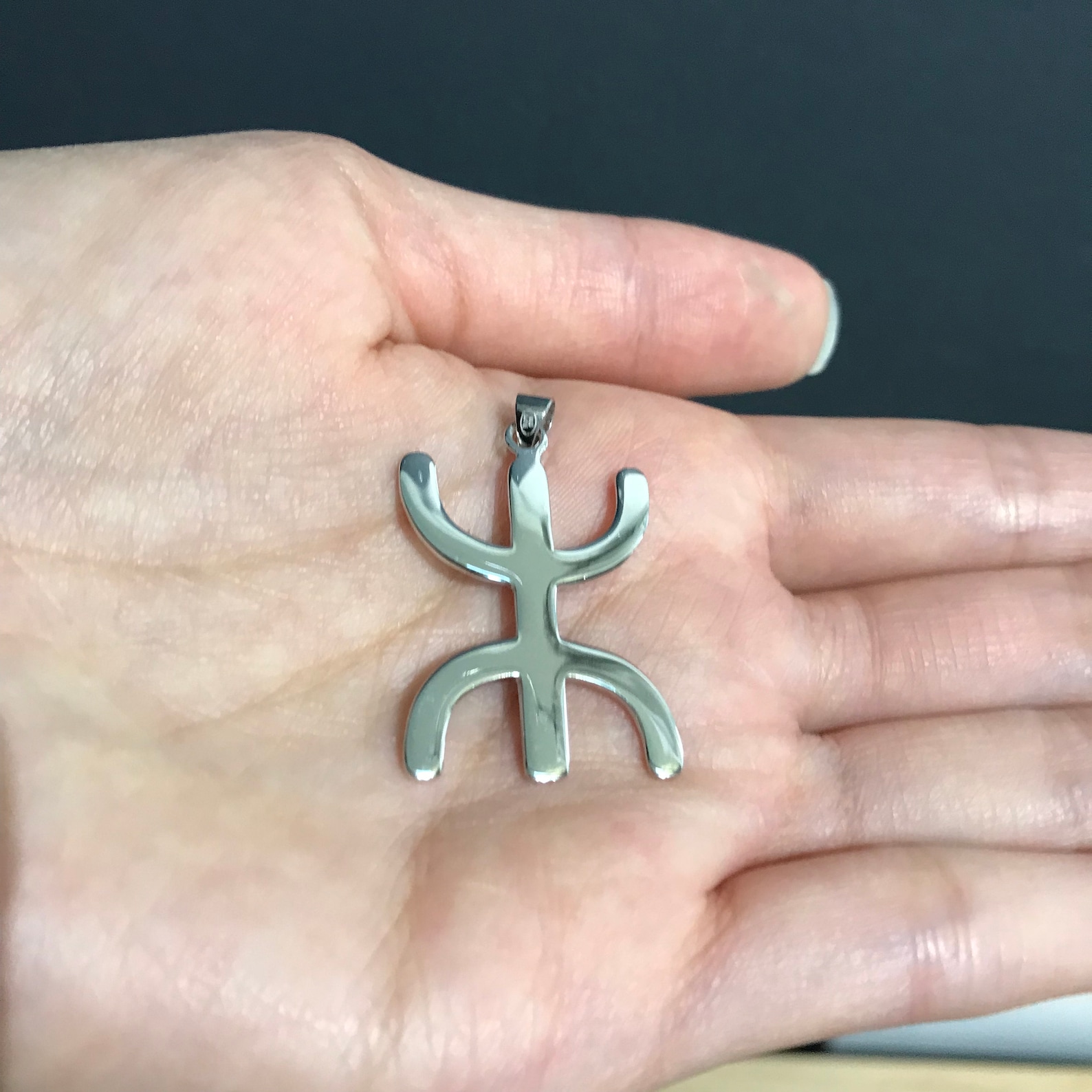 Amazigh PENDENTIFS Berbères Tifinagh Yaz Z Free Man Unisexe