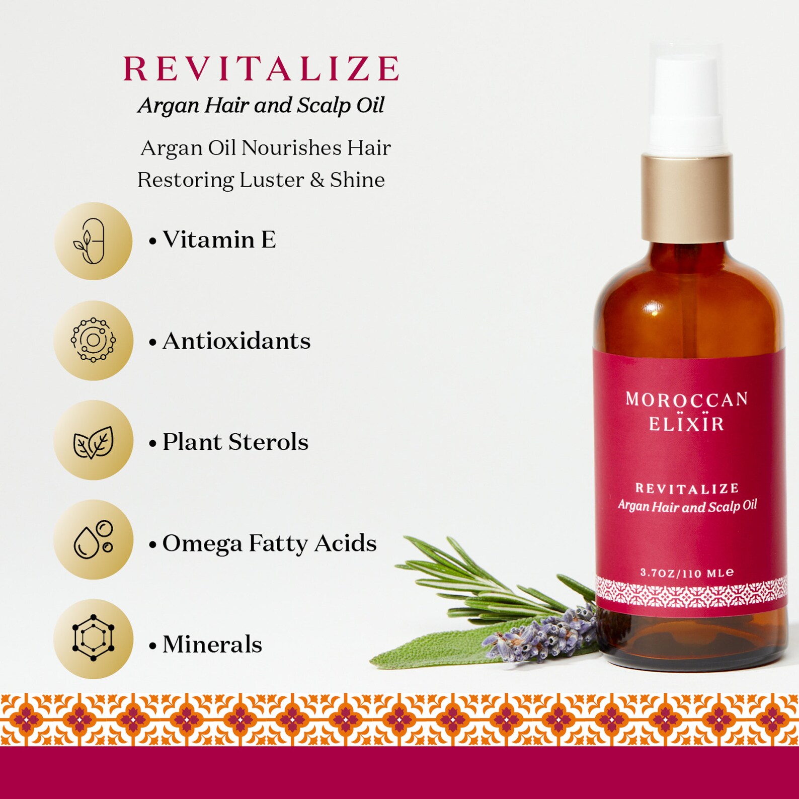 Berber REVITALIZE Argan Hair and Scalp Oil - Argan Oil