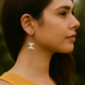 Amazigh Boucles d oreilles YAZ tifinagh Adaptation moderne