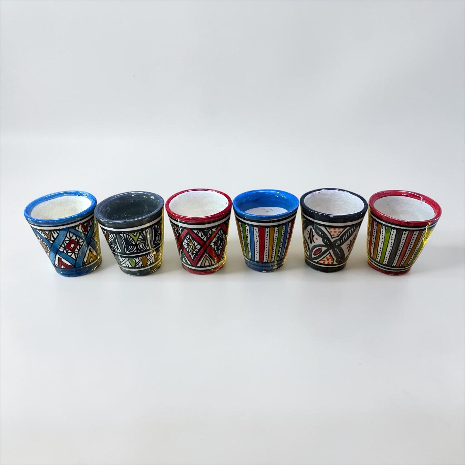 Berber Set Handmade Pottery Coffee Cups 60ml Mug