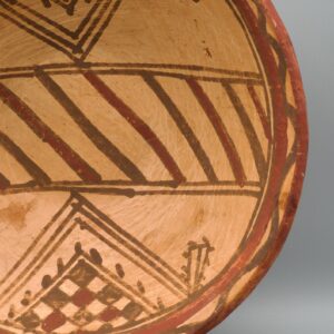 Berber Earthenware Handmade Clay Pottery Maghrebi Arab Bowl