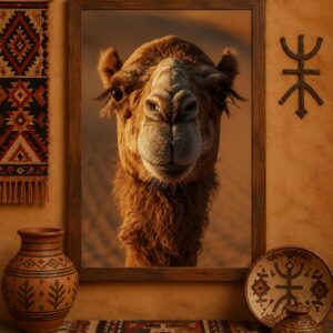 Amazigh Berber Culture Sahara Desert Print Set of 6 Wall Art