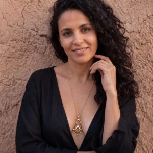 Berber Tuareg Brass Pendant Cross Spiritual Sahara Necklace