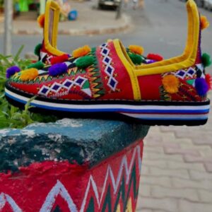 Amazigh Handmade Leather EU 36-44 White Black slippers