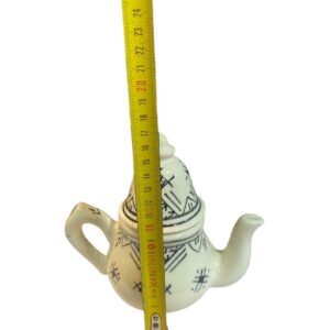 Amazigh Handmade Tea Set Tray Ceramic Teapot Mug