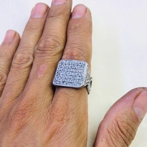 Amazigh Jewelry Traditionnels Marocains Ring Berbère Silver Handmade