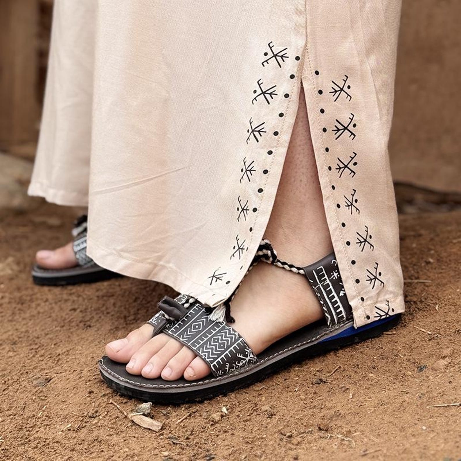 Berber Gandora Dress Symbol Handmade Boho Artisan Kaftan