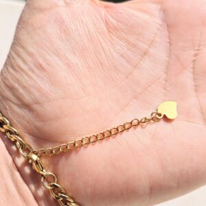 Amazigh Berber Kabyle Yaz Women's Stainless Steel Chain Bracelet