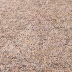 Berber Vintage Wool Rug 6.4 ft x 11.1 ft