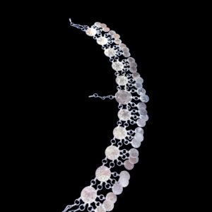 Amazigh Traditional Bridal Jewelry White Stainless Steel Headband