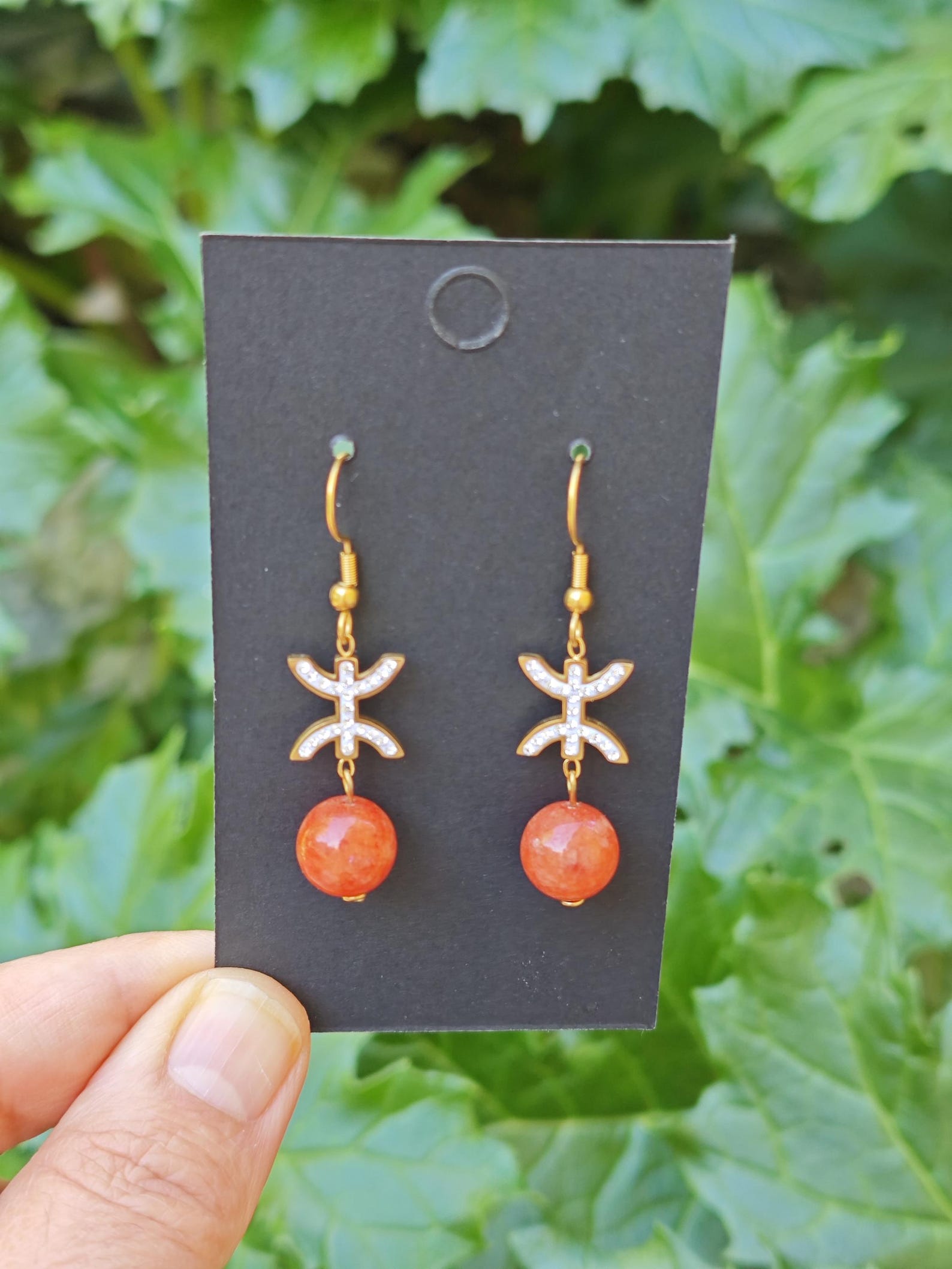 Amazigh Boucles d oreilles YAZ tifinagh acier inoxydable