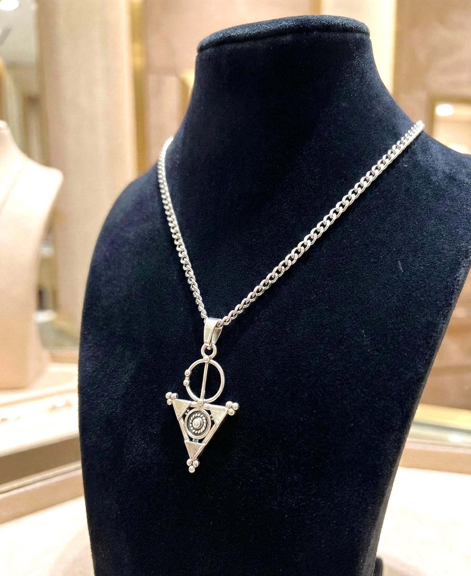 Amazigh Tizerzit ethnique- Jewelry Necklace berbère Women original
