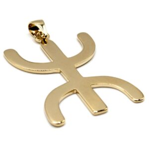 Amazigh Imported Item - Gold Gold-Plated 18 Carats Distinctive Style